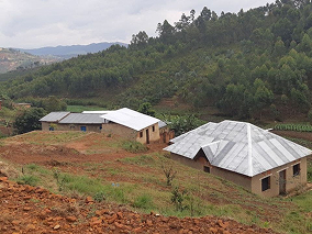 Paisaje con casas